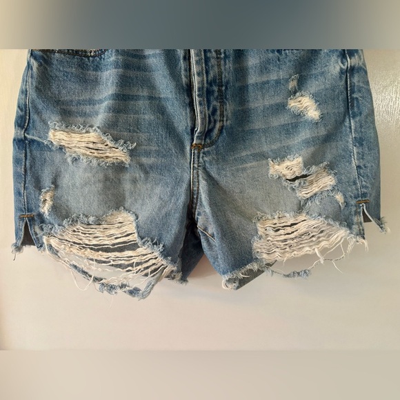 Black Orchid High Rise Frayed Denim Shorts Women’s size 27 - Picture 2 of 7